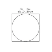 Tablalı Masa Ayağı 11.484 - H110 cm thumbnail 2