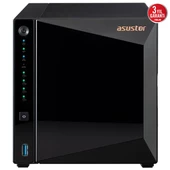 ASUSTOR AS3304T V2 2GB 4 BAY 2.5GB LAN DEPOLAMA ÜNİTESİ - 1