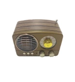 Everton Rt-759  Bluetooth Fm-Usb-Tf-Aux  Şarjlı Nostaljik Radyo - 1