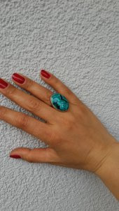 STONEAGE El Sıvaması Cameo Ayarlanabilir Yüzük thumbnail 1