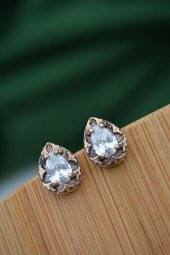 STONEAGE Elmas Model Bronz Küpe thumbnail 4