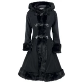 Kürk Detaylı Özel Tasarım Kaşe Kaban - 5