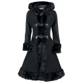 Kaşe Kaşmir Kürk Detaylı Kadın Kaban thumbnail 6