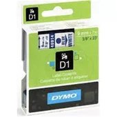 DYMO S0720690 D1 Yedek Şerit 9 mmx7mt Beyaz-Mavi 40914 - 1