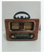 Everton Rt-657  Bluetooth Fm-Usb-Tf-Aux Şarjlı Nostaljik Radyo - 1