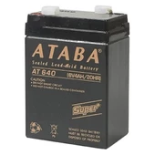 Ataba AT-640 6V 4 Düz Akü (WBD) - 1