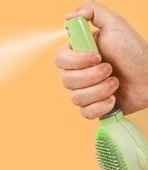 Basmalı Telli  Su Sprey Hazneli Hayvan Fırçası Çift 2in 1 - 2