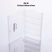 Pandora PB 10 Suni Yem Kutusu (Şeffaf Beyaz) - 2