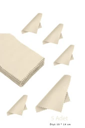 Bakım Kiti Serisi 5 Adet Mücevher Altın Gümüş Takı Silme Temizleme Parlatma Mendili Bezi thumbnail 1