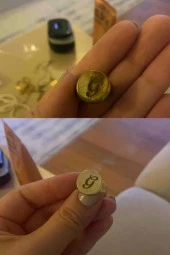 Bakım Kiti Serisi 5 Adet Mücevher Altın Gümüş Takı Silme Temizleme Parlatma Mendili Bezi thumbnail 6