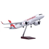 HEDİYELİK-MAKET UÇAKLAR-ARABIA-ÖLÇEK : 1:80 47 CM-JA320ARABIA - 1