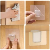 Yapışkanlı Raf Tutucu Seti - 3