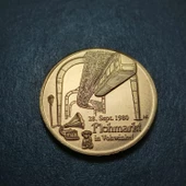 Escoines Koleksiyon 69f74fa2737 1980 Almanya Vohvinkel'deki Bit pazarı Hatıra Madalyon 12.3Gram 30mm thumbnail 4