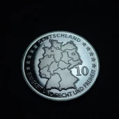 Escoines 93d2412e0 Almanya, Antik kuş Archæopteryx'in keşfinin 150.yılı Hatıra Madalya 16.6Gram 35mm thumbnail 4