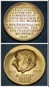 Escoines Koleksiyon Almanya, Ziraat Mühendisi Albrecht Daniel Thaer Hatıra Madalya 36Gram 42mm Nadir thumbnail 1