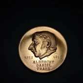 Escoines Koleksiyon Almanya, Ziraat Mühendisi Albrecht Daniel Thaer Hatıra Madalya 36Gram 42mm Nadir thumbnail 4