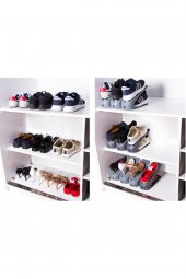 6 Adet Bay-bayan-unisex-ayakkabı-rampası-bakım Shoe-ramp - 2