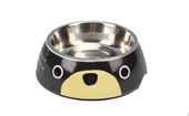 Bobo Kedi Köpek Melamin Mama Kabı BO-3057 22x7cm Siyah - 1