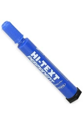 Hi-Text Markör Kesik Uçlu Mavi 830PC Koli Kalemi (12 Li Paket) thumbnail 3