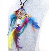 Kolyeli Düş Kapanı Dreamcatcher Rüyakapanı Dekoratif Hediyelik thumbnail 1