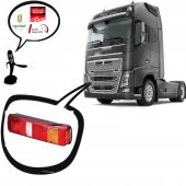 VOLVO FH II FM II SAĞ STOP LAMBASI YAN SOKETLİ - 1
