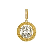 İkizler Burç Altın Charm 3,27 gr - 1