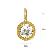 Akrep Burç Altın Charm 2,71 gr - 3