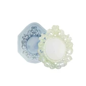Epoksi Silikon Kalıp Desenli Çerçeve 7.3X6  CM - 1