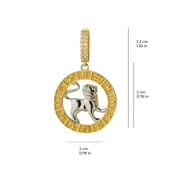 Aslan Burç Altın Charm 2,71 gr - 3