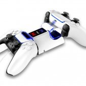 KNY PG-P5003 Playstation 5 Oyun Konsolu İçin Şarj İstasyonu Beyaz - 8