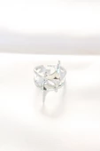 Yıldız Model Silver Renk Ayarlanabilir Yüzük - TJ-BYK3143 - 2