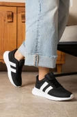 LA GRANDE VİVA KADIN SİYAH BEYAZ CASUAL AYAKKABI thumbnail 1