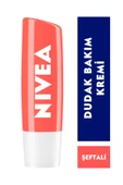 NİVEA LİP DUDAK BAKIM KREMİ - ŞEFTALİ - 1