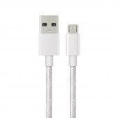 LinkTech C203 Çift USB Çıkışlı Micro USB Kablolu 10W 2.1A Şarj Aleti Beyaz - 3