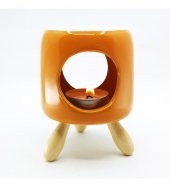 Bambu Ayaklı Renkli Buhurdanlık - 3