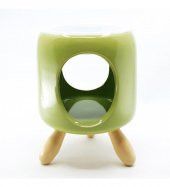 Bambu Ayaklı Renkli Buhurdanlık - 5