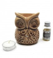 Baykuş Görünümlü Buhurdanlık Set thumbnail 3