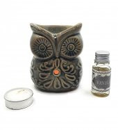 Baykuş Görünümlü Buhurdanlık Set thumbnail 4