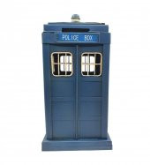 Doktor Who Kulübesi Görünümlü Dekoratif Metal Kumbara - 3