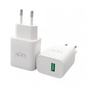 LinkTech C204 USB Çıkışlı Lightning Kablolu 10W 2.1A Şarj Aleti Beyaz - 2