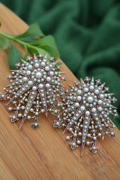 STONEAGE İncili Küpe Özel Tasarım thumbnail 5