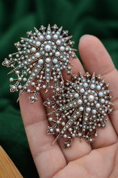 STONEAGE İncili Küpe Özel Tasarım thumbnail 7