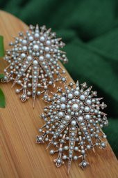 STONEAGE İncili Küpe Özel Tasarım thumbnail 9