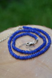 STONEAGE JEWELLERY Bayan Kolye Rondela Kesim Ceyt Doğal Taş thumbnail 5