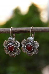 STONEAGE JEWELLERY Gümüş Kaplama Küpe - 2