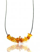 STONEAGE JEWELLERY Kehribar Anti Alerjik Bayan Kolye - 3