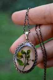 STONEAGE JEWELLERY Kuru Çiçek Bayan Kolye thumbnail 2