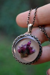 STONEAGE JEWELLERY Kuru Çiçek Kadın Kolye thumbnail 3