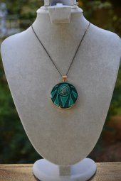 STONEAGE JEWELLERY Özel Tasarım Çini Bayan Kolye thumbnail 2