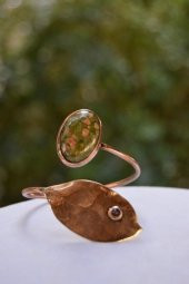 STONEAGE JEWELLERY Unakit Taşlı Tasarım Bileklik thumbnail 2